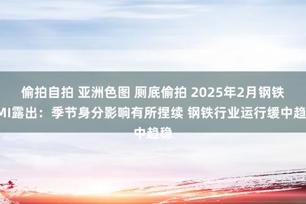 偷拍自拍 亚洲色图 厕底偷拍 2025年2月钢铁PMI露出：季节身分影响有所捏续 钢铁行业运行缓中趋稳